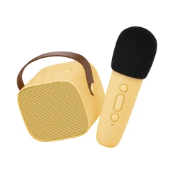 Bluetooth Karaoke set mikrofon a reproduktor Žlutý Bluetooth Karaoke set mikrofon a reproduktor Žlutý