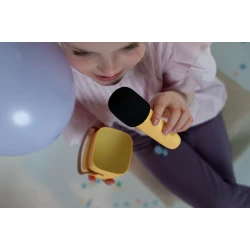 Bluetooth Karaoke set mikrofon a reproduktor Žlutý Bluetooth Karaoke set mikrofon a reproduktor Žlutý