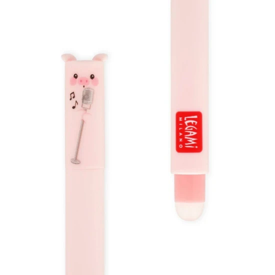 Set 4 gumovatelných gelových per – Farm Sweet Farm, gumovatelná barevná gelová pera s farmářskými motivy.