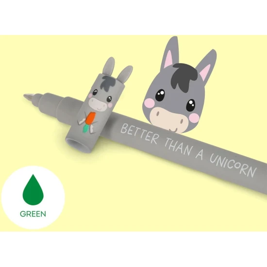 Set 4 gumovatelných gelových per – Farm Sweet Farm, gumovatelná barevná gelová pera s farmářskými motivy.