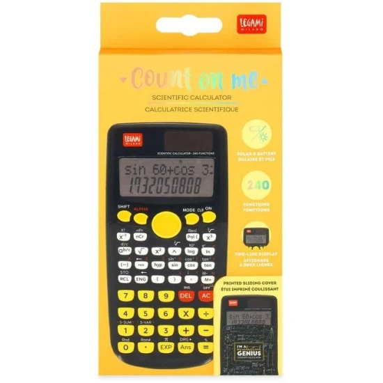 Count On Me Genius - dětská praktická kalkulačka s 240 funkcemi.