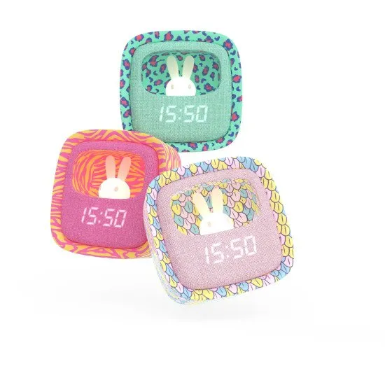 Budík a noční světlo Leopard umožní dětem usínat beze strachu ze tmy a vstávat šťastněji a snadněji.