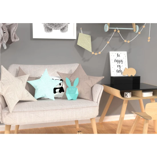 MOB Budík Zajíc Modrý Inteligentní budík Zajíc má detektor pohybu, který aktivuje displej budíku a noční světlo, když je tma.