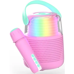 Karaoke reproduktor růžový Karaoke reproduktor růžový