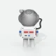 Mini projektor Mini Stellar White 16 cm