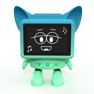 Tančící budík Dancing Clock Mob modrý