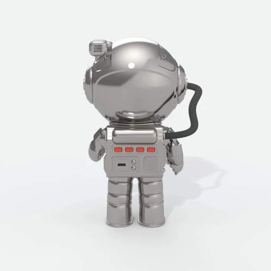 Stellar Light Silver, dětský projektor s otočnou hlavou, sedmi barvami a dálkovým ovládáním.