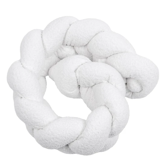 Pletený mantinel cop do postýlky 150 cm Boucle – MeowBaby MBOWA0S93