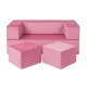 Modulární pohovka pro děti Cube Velvet – MeowBaby SDST02