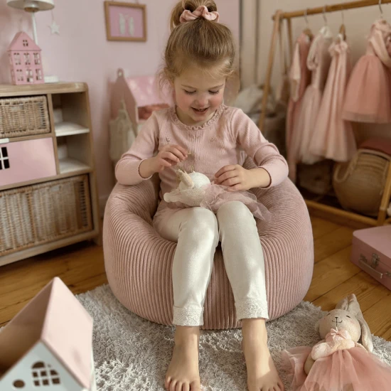 Sedací pytel pro děti do domu Floreo Aesthetic – MeowBaby MAPUF32