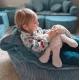 Sedací pytel pro děti Sako Bag Teddy Aesthetic Sedací pytel pro děti Sako Bag Teddy Aesthetic – MeowBaby ASTE001