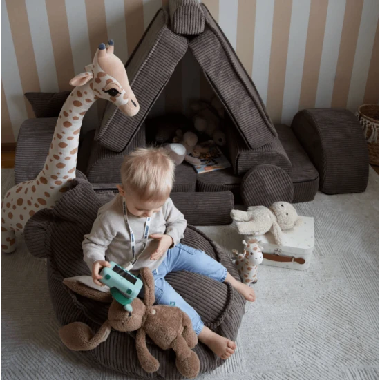 Sedací pytel pro děti Sako Bag Teddy Aesthetic Sedací pytel pro děti Sako Bag Teddy Aesthetic – MeowBaby ASTE001