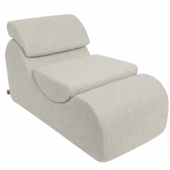 Pohodlné křesílko pro děti Wave Lounger Boucle – MeowBaby WLBOB01