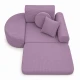 Modulární křesílko pro děti 60 cm Slimcord – MeowBaby MSLPSFPOMAX221