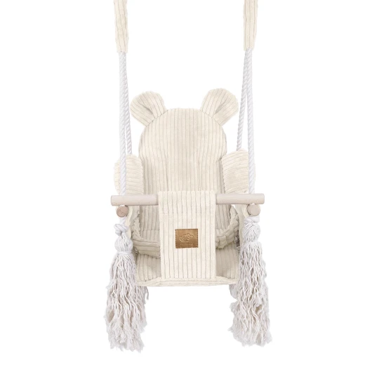Interiérová houpačka pro děti Bear Swing Aesthetic – MeowBaby AHBSB01