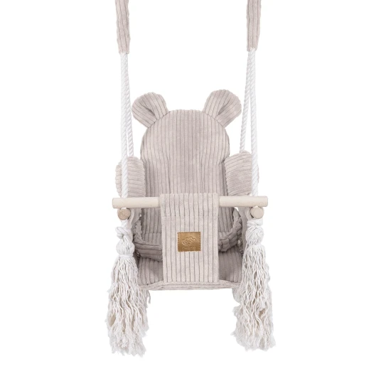 Interiérová houpačka pro děti Bear Swing Aesthetic – MeowBaby AHBSB01