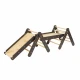 Dřevěný Montessori set 3v1 – žebřík, skluzavka a lezecká stěna – MeowBaby ZZWDA001