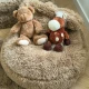 Sedací pytel pro děti Sako Bag Teddy Mammoth – MeowBaby MMMPUSBT245