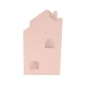Montessori knihovna ve tvaru domečku z MDF – MeowBaby MWORK048