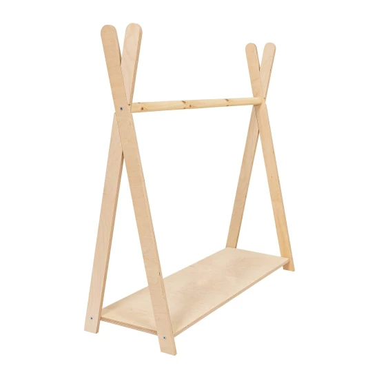 Dětský dřevěný věšák Tipi Hanger malý – MeowBaby WTHSW01