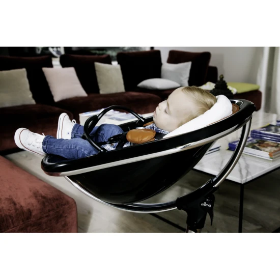 Židlička Moon Black / Snow White