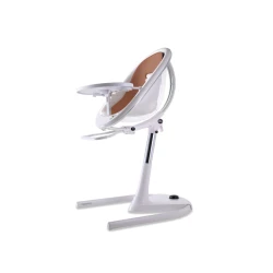 Židlička Moon White / Camel