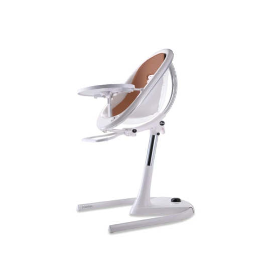 Židlička Moon White / Camel