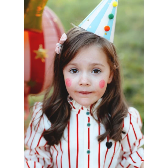 Párty kloboučky Cirkus 6 ks Párty kloboučky pro malé narozeninové oslavence.