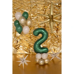 Balón Číslo 2 Tmavě zelený 86 cm