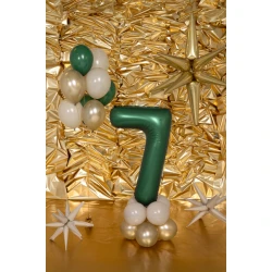 Balón Číslo 7 Tmavě zelený 86 cm