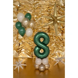 Balón Číslo 8 Tmavě zelený 86 cm