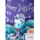 Girlanda Happy Birthday – Perleťová ozdoba na každou narozeninovou párty