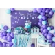 Girlanda Happy Birthday – Perleťová ozdoba na každou narozeninovou párty