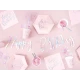 Girlanda Happy Birthday – Perleťová ozdoba na každou narozeninovou párty