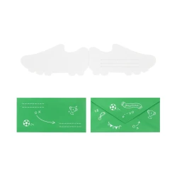 Pozvánky s obálkami Futbal 6 ks Pozvánky s obálkami Futbal 6 ks
