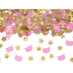 Konfety hvězdy a kočky Konfety hvězdy a kočky