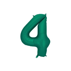 Balón Číslo 4 Tmavě zelený 86 cm