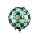 Balón Happy Birthday s míči – fóliový balón 35 cm pro sportovní narozeninovou výzdobu