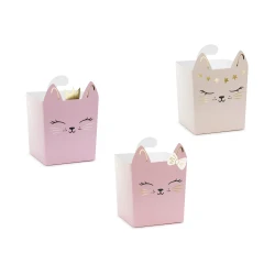 Krabičky na občerstvení Kočka 3 ks