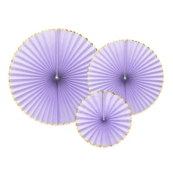 Rozety Yummy light lilac 3 ks Rozety Yummy light lilac 3 ks