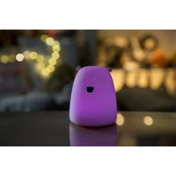 Dětská dotyková lampa Malý medvídek Bílý