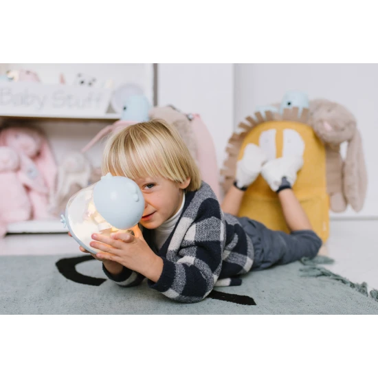 Dětské světélko s hudbou a kolotočem Modré