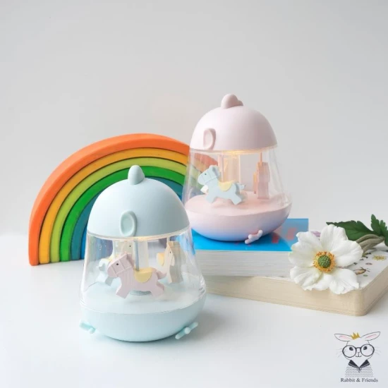 Dětské světélko s hudbou a kolotočem Modré