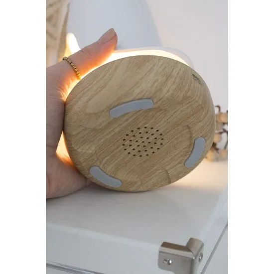 Dětská lampa s reproduktorem Ptáček Růžový