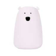 Dětská dotyková lampa Velký medvídek Fialový