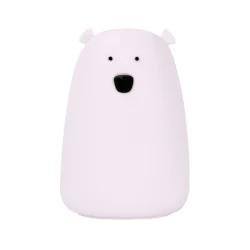 Dětská dotyková lampa Velký medvídek Fialový