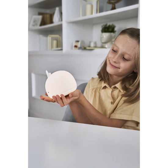 Dětská dotyková lampa s dálkovým ovládáním Velryba
