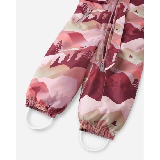 Reima Zimní overal Puhuri Grey Pink