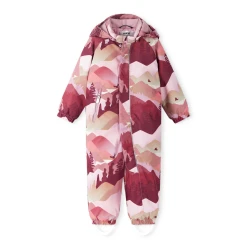 Zimní overal Puhuri Grey Pink