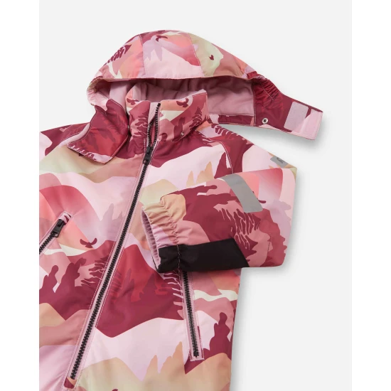Reima Zimní overal Kurikka Grey Pink
